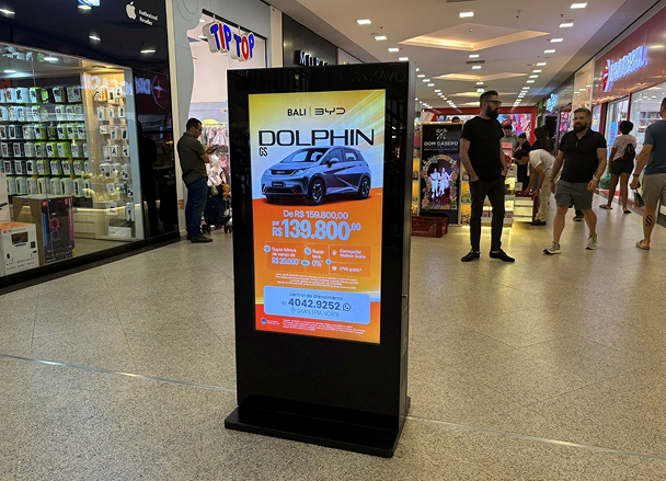 TERRAÇO SHOPPING TOTEM DE PISO